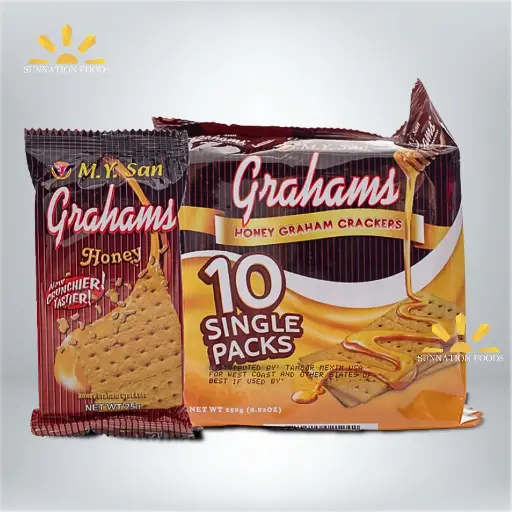 [4547] M.Y. San GRAHAMS Crackers HONEY 20x(10x25g)