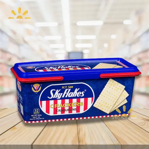 [1290] M.Y. San Skyflakes Crackers TUB 8x800g