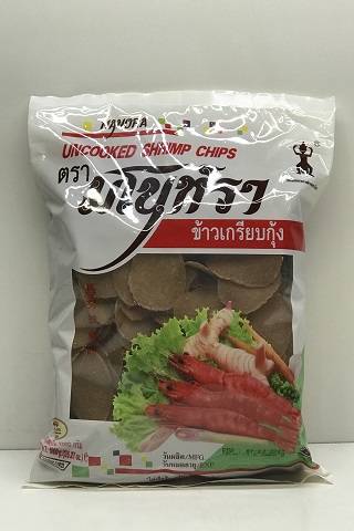 [1349] Manora Uncooked Prawn Chip 10x1kg