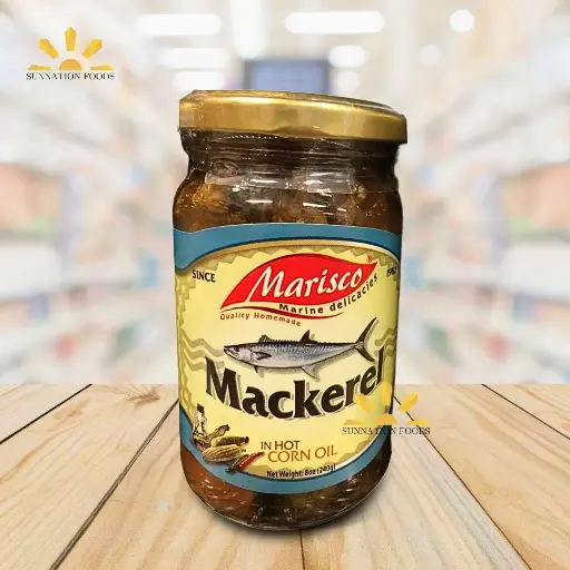 [1352] Marisco MACKEREL In Hot Corn Oil 24x240g