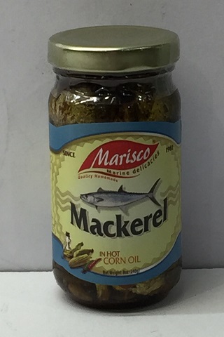[1352] Marisco MACKEREL In Hot Corn Oil 24x240g