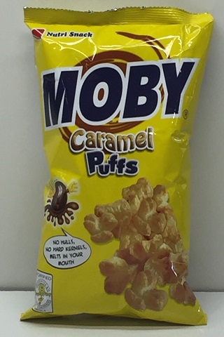 [3885] Moby Crunchy CARAMEL Puffs 25x90g