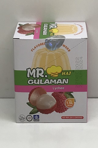 [4462] Mr Gulaman LYCHEE Flvr Jelly Powder 10x(10x25g)