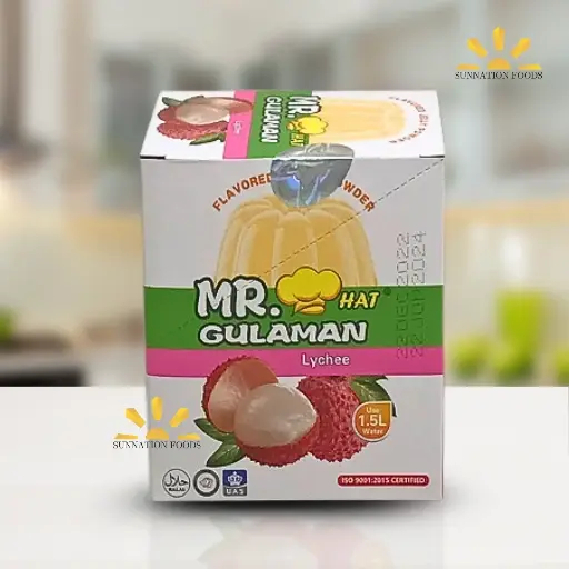 [4462] Mr Gulaman LYCHEE Flvr Jelly Powder 10x(10x25g)
