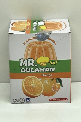 [4463] Mr Gulaman ORANGE Flvr Jelly Powder 10x(10x25g)