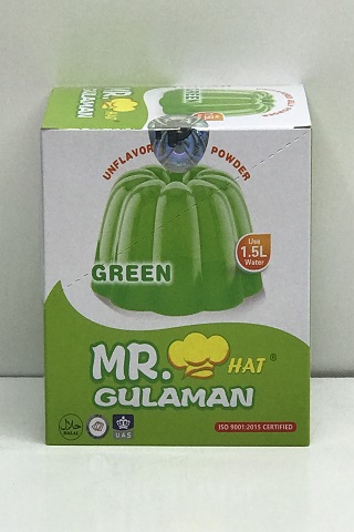 [4221] Mr Gulaman Unflvred Jelly Powder GRN 10x(10x25g)