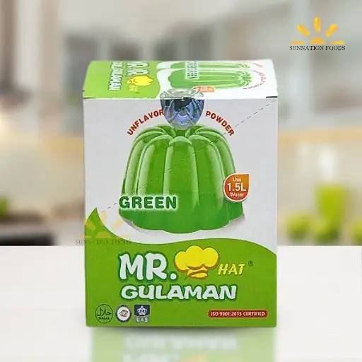 [4221] Mr Gulaman Unflvred Jelly Powder GRN 10x(10x25g)