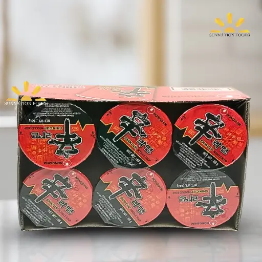 [1592] NS SHIN CUP Noodles 6x68g
