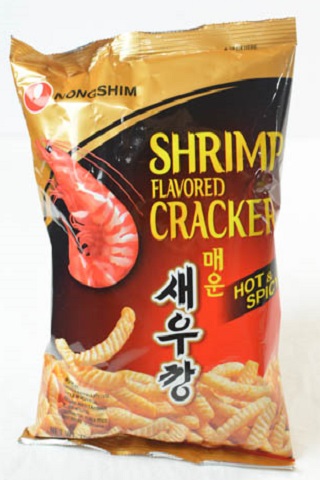 [1249] NS Shrimp Cracker HOT/SPICY 20x75g