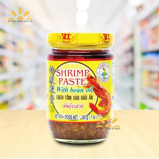 [1699] NangFah SHRIMP Paste w. Bean Oil 24x200g