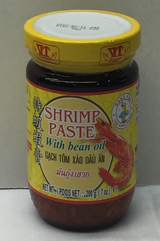 [1699] NangFah SHRIMP Paste w. Bean Oil 24x200g