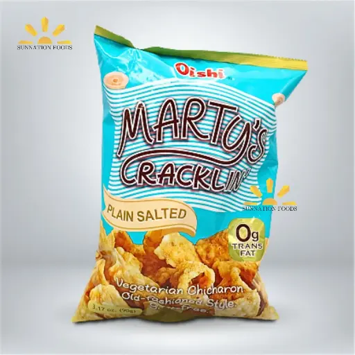[1417] Oishi Marty's Crackling PLAIN SALTED 30x90g