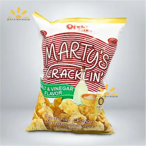 [1419] Oishi Marty's Crackling SALT & VINEGAR 30x90g