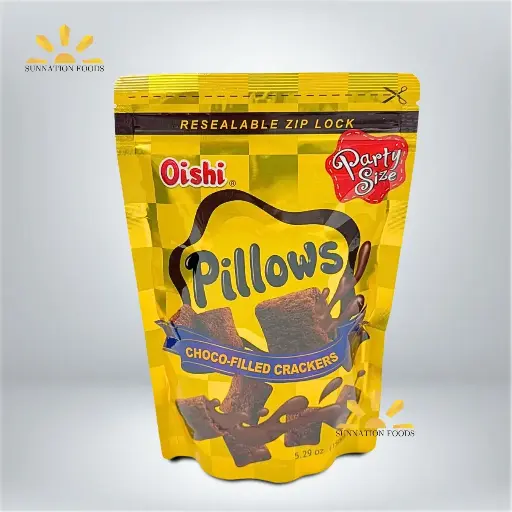 [3812] Oishi PILLOWS Choco Crackers 20x150g