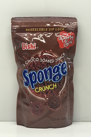 [4088] Oishi SPONGE Crunch Choco Snack 20x120g