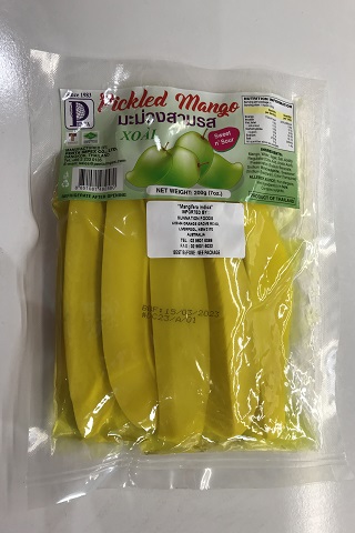 [3068] Penta Pickled MANGO Slice Vacum Pack (Sweet & Sour) 30x200g