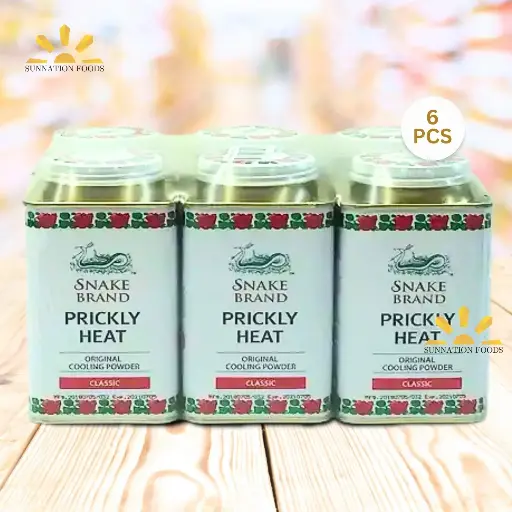 [1462] Prickly Heat Cooling Powder-Classic 6x140g (inner)