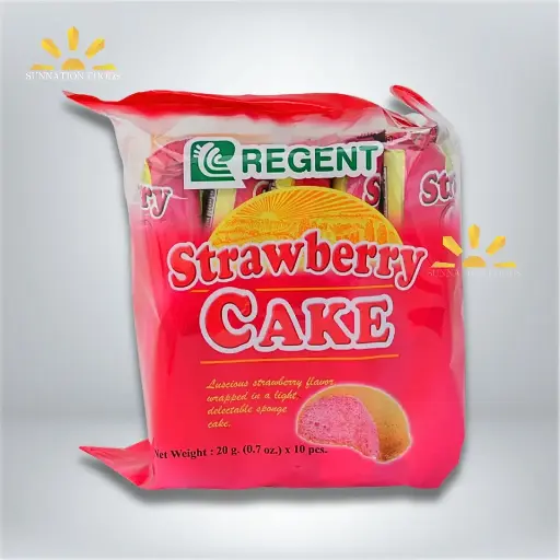 [4458] Regent Cake STRAWBERRY 8x10'sx20g