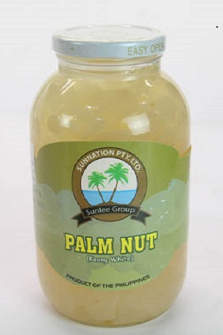 [1498] SN PALM Nut WHITE 12x907g