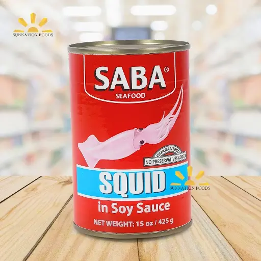 [1101] Saba Squid in SOY SAUCE 12x425g (Inner)