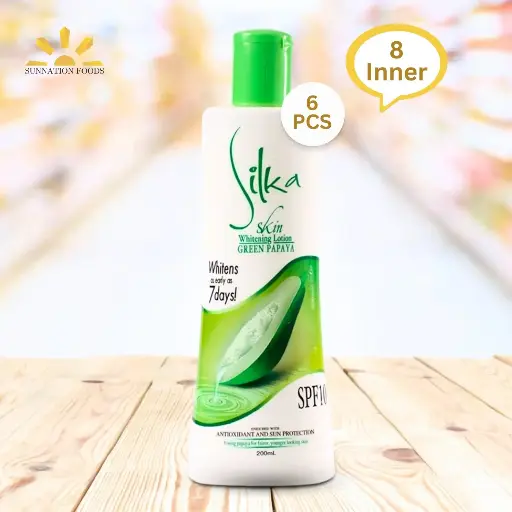 [1476] Silka Papaya LOTION (Grn) 48x200ml