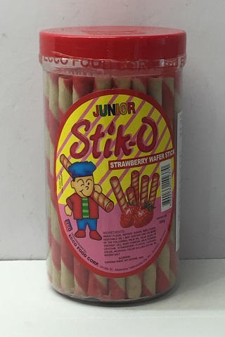 [1712] Stik-O Wafer Stick - STRAWBERRY 12x380g