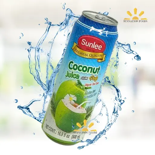 [1537] Sunlee COCONUT Juice w. Pulp 24x500ml