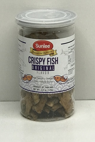 [4310] Sunlee Crispy Fish (Sardine) Original (tin) 12x120g