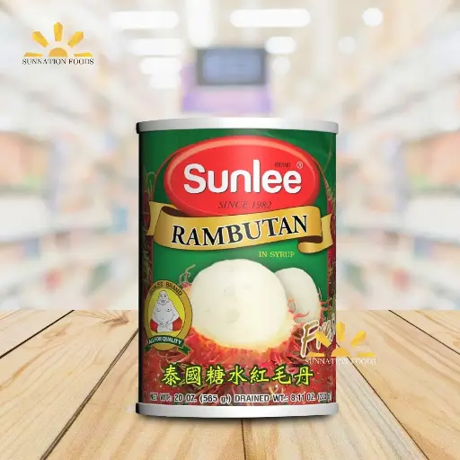 [4521] Sunlee RAMBUTAN In Syrup 24x565g