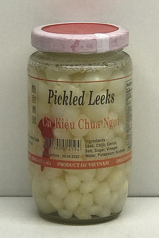 [1568] T R Pickled LEEKS 24x380g