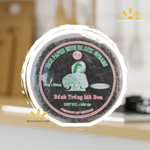 [1573] T R Rice PAPER / BLACK Sesame 20x500g