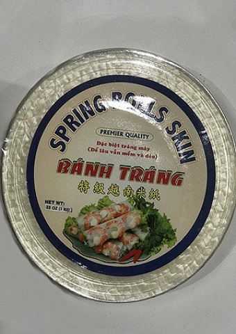 [1577] T R SPRING ROLL Skin PREMIER (22cm) 16x1kg