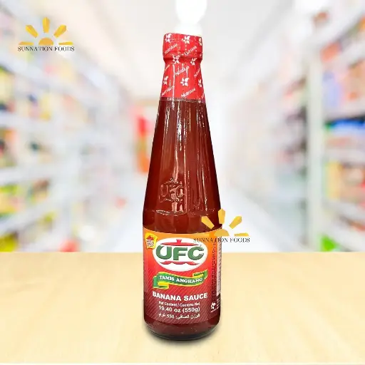 [1595] UFC Banana Sauce - HOT (19oz) 18x550g