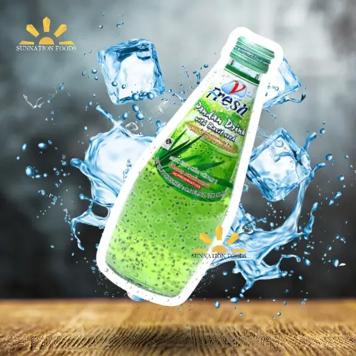 [1613] V-Fresh PANDAN/Basil Seed 24x290ml