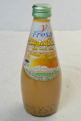 [1621] V-Fresh THAI Tea/BASIL Seed 24x290ml