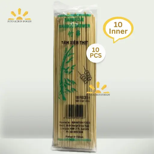 [1042] VN Bamboo SKEWER 10" 100pksx(100'sx25cm)