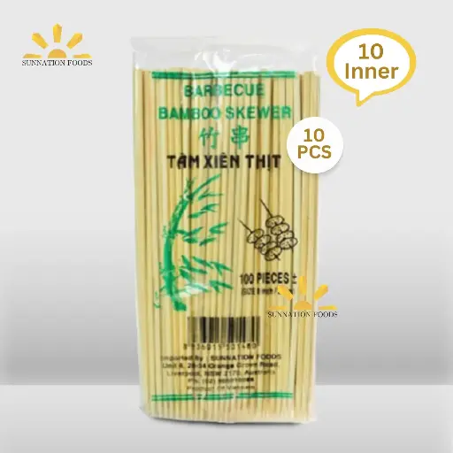 [1045] VN Bamboo SKEWER 8" 100pksx(100'sx20cm)
