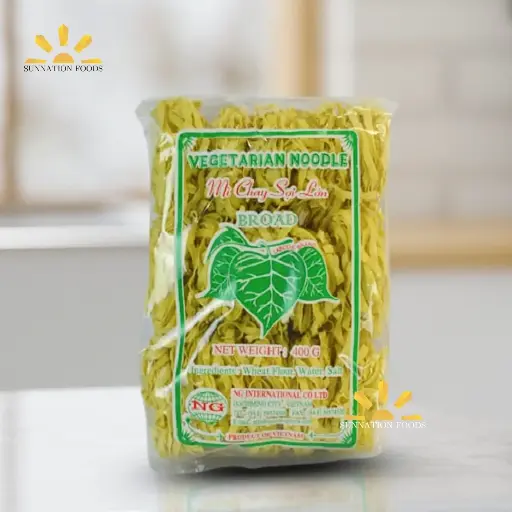 [1619] Vegetarian Noodle - BROAD (Mi Chay) 30x400g