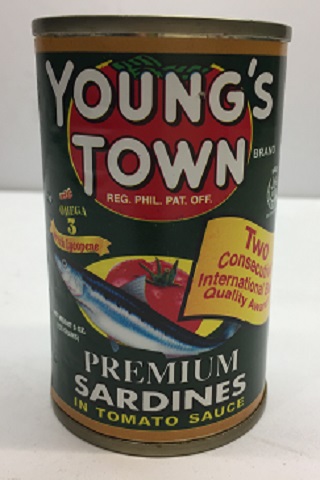 [3185] Young's Town Sardines GRN 10x155g (Inner)