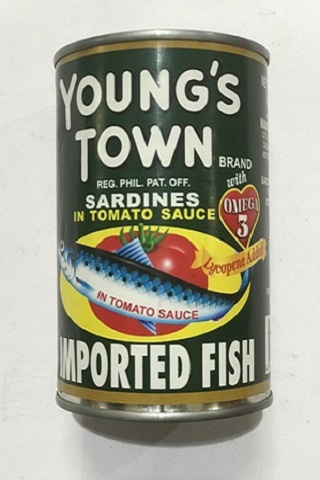 [3184] Young's Town Sardines GRN 12x425g (Inner)