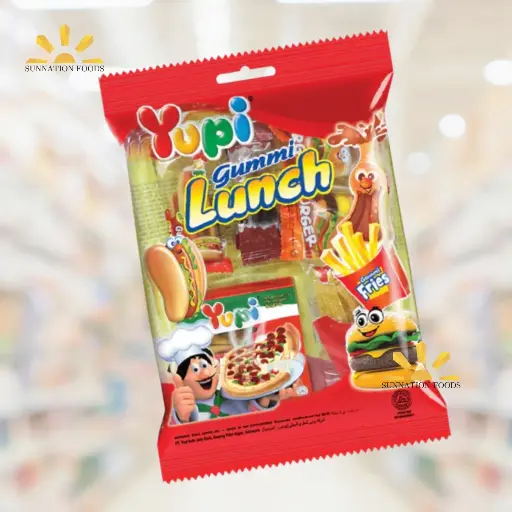 [1667] Yupi GUMMI LUNCH 12x77g