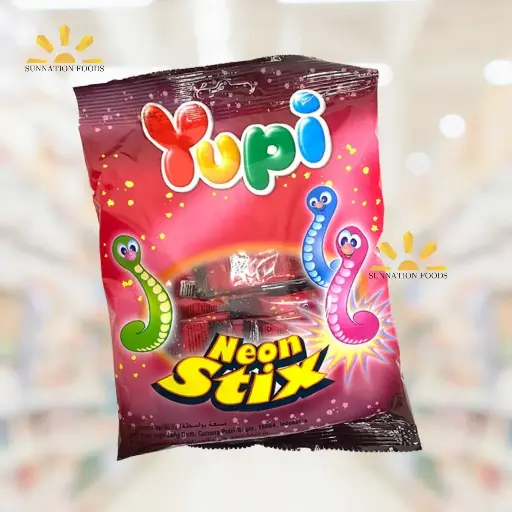 [1664] Yupi NEON STIX (Glo Worm) 12x120g
