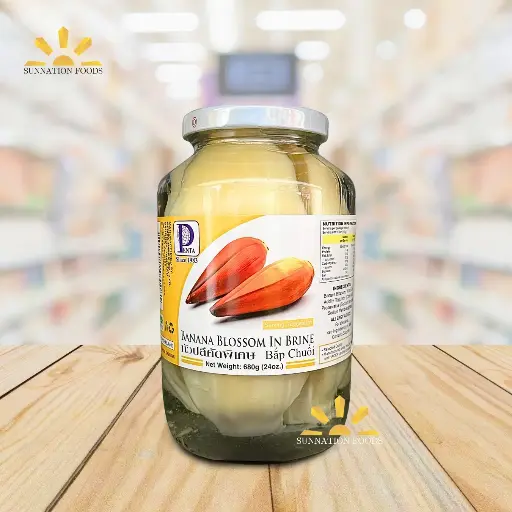 [3060] Penta BANANA BLOSSOM in Brine (jar) 12x680g 