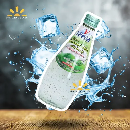 [1607] V-Fresh Young COCONUT Juice w. PULP 12