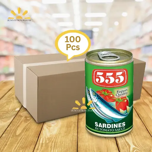 [4397] 555 Sardines in TOMATO SC 100x155g 