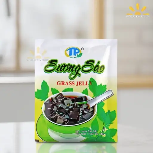 [5021] T P Grass Jelly 10x50g (inner）