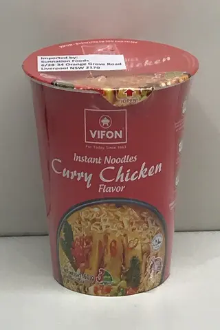 [5026] Vifon Oriental Style CURRY CHICKEN Flvr 24x60g