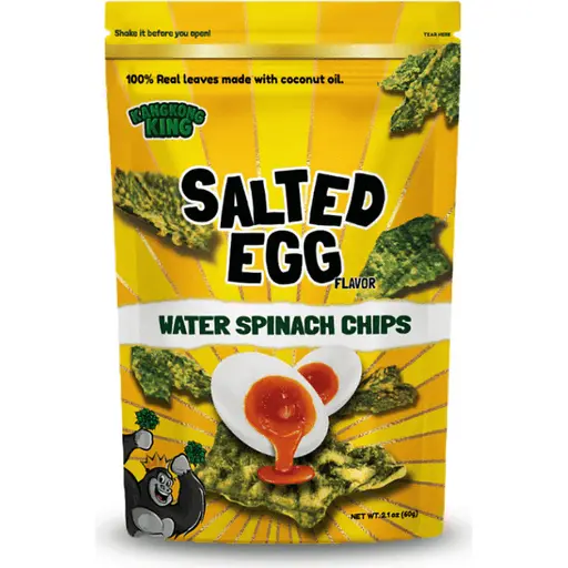 [5059] Kangkong King Chips SALTED EGG 24x60g 