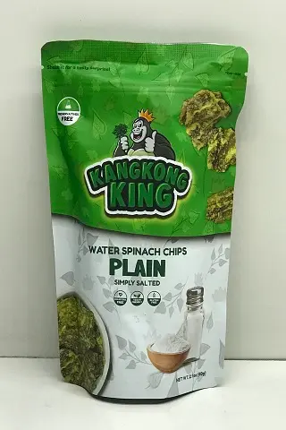 [5058] Kangkong King Chips SIMPLY SALTED 24x60g 