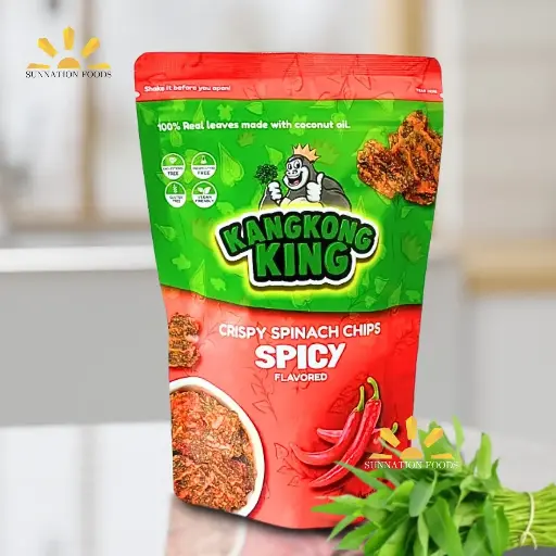 [5057] Kangkong King Chips SPICY 24x60g 